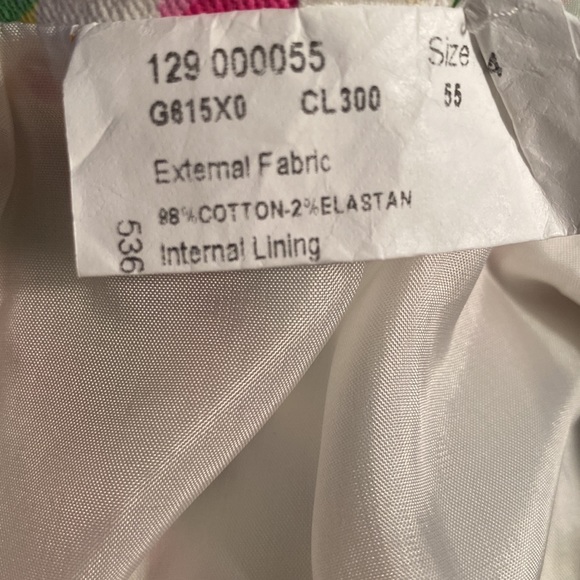 AGNONA Italy Vibrant Abstract Brushstroke Print Pencil Midi Skirt - 8 - 44 - EUC - Picture 12 of 15